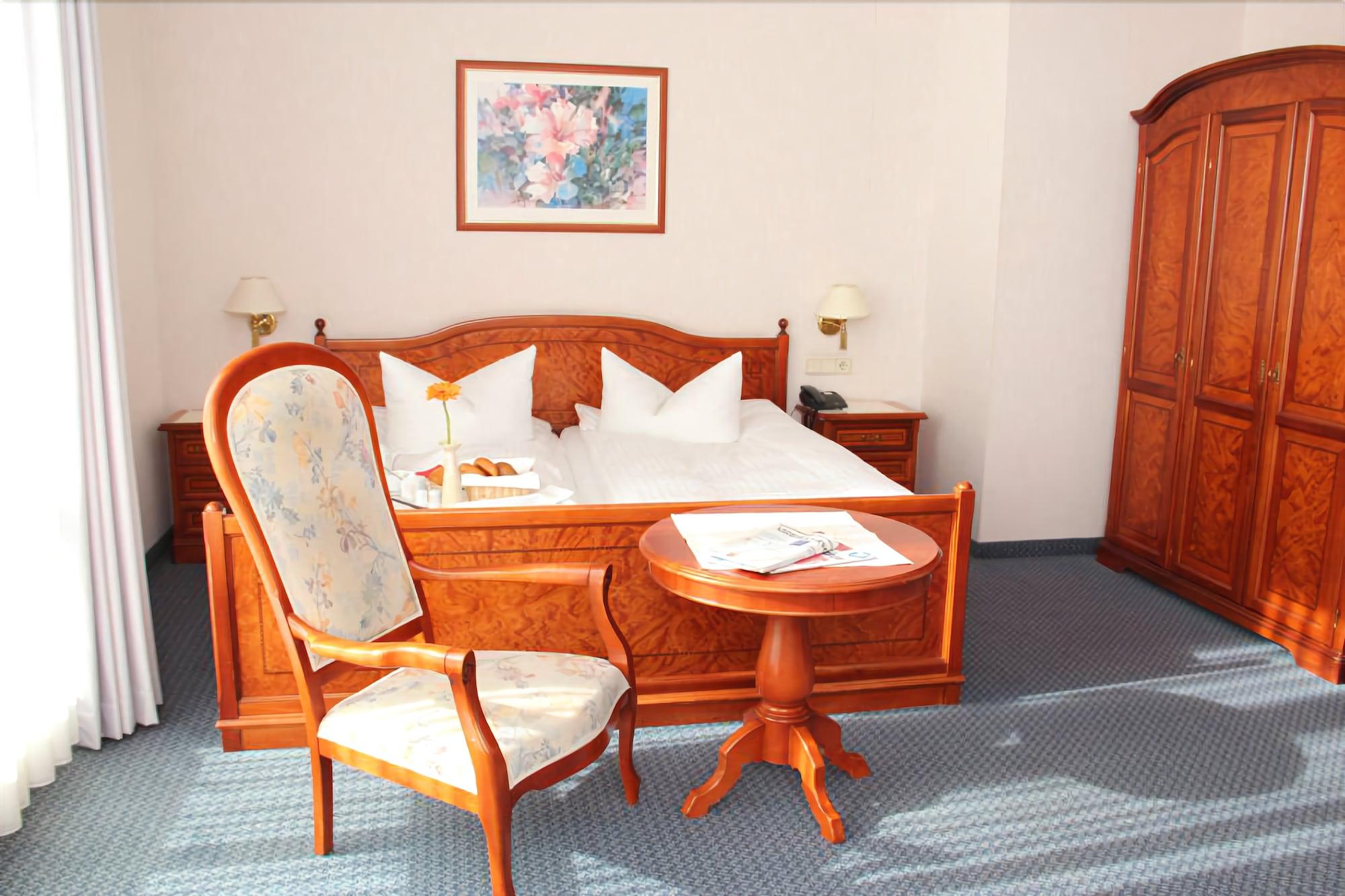 Hotel Ascania Aschersleben Esterno foto