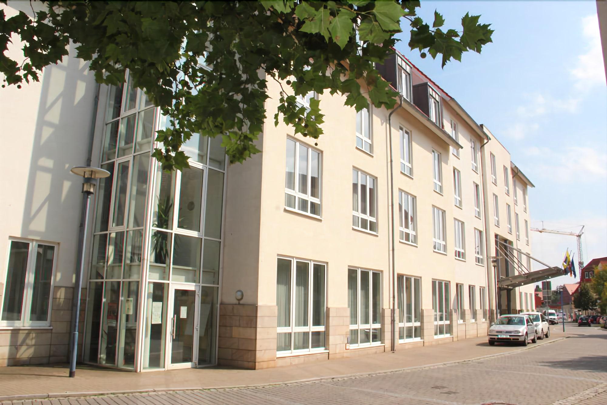 Hotel Ascania Aschersleben Esterno foto
